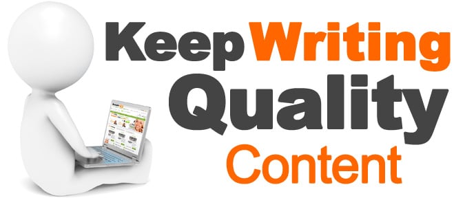 keep writing quality