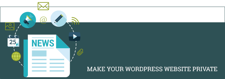 make your wordpress private